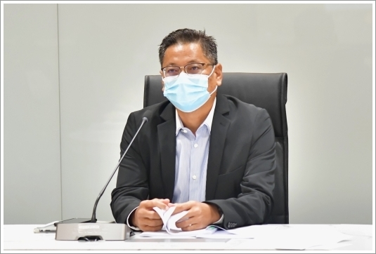 กรมบังคับคดีร่วมประชุมคณะกรรมการขับเคลื่อนการดำเนินงานและการใช้จ่ายงบประมาณ (งบลงทุน) กระทรวงยุติธรรม ครั้งที่ 1/2565 ประจำปีงบประมาณ พ.ศ. 2565 